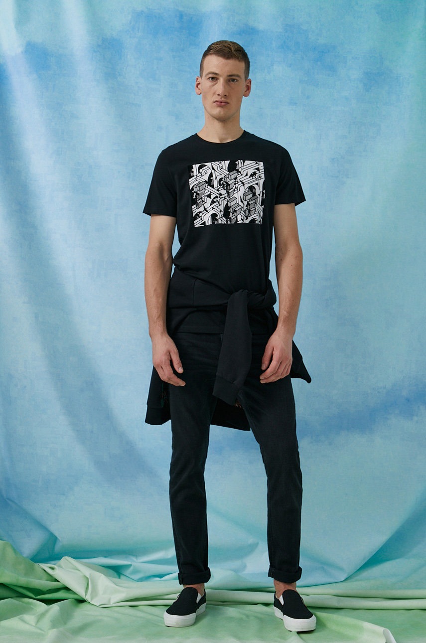 

Medicine - Памучна тениска Grafika Polska, Черен