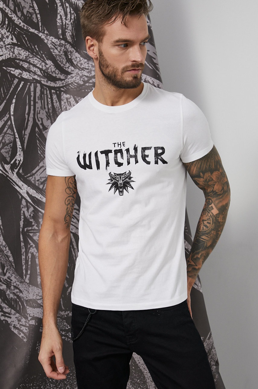 

Medicine - Памучна тениска The Witcher, Бял
