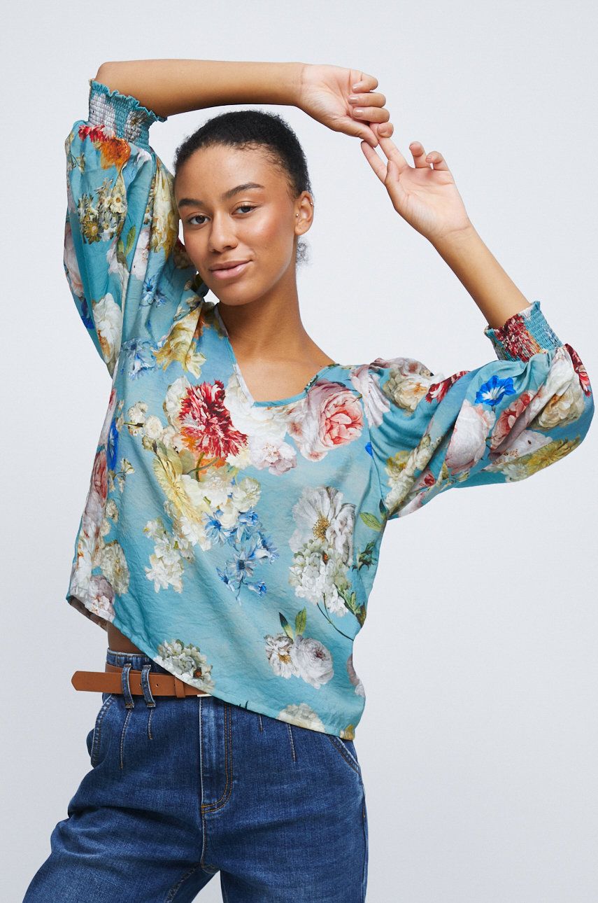 Medicine bluza femei, in modele florale