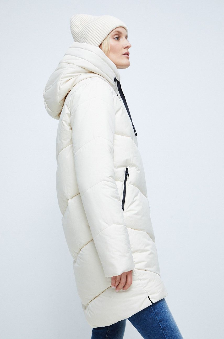 Medicine palton femei, culoarea bej, de iarna answear.ro imagine noua gjx.ro