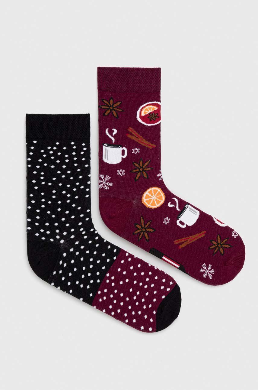 Bavlněné ponožky Medicine 2-pack - vícebarevná - 75 % Bavlna