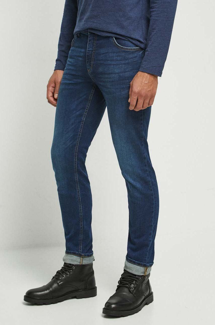 Medicine jeans bărbați, culoarea bleumarin