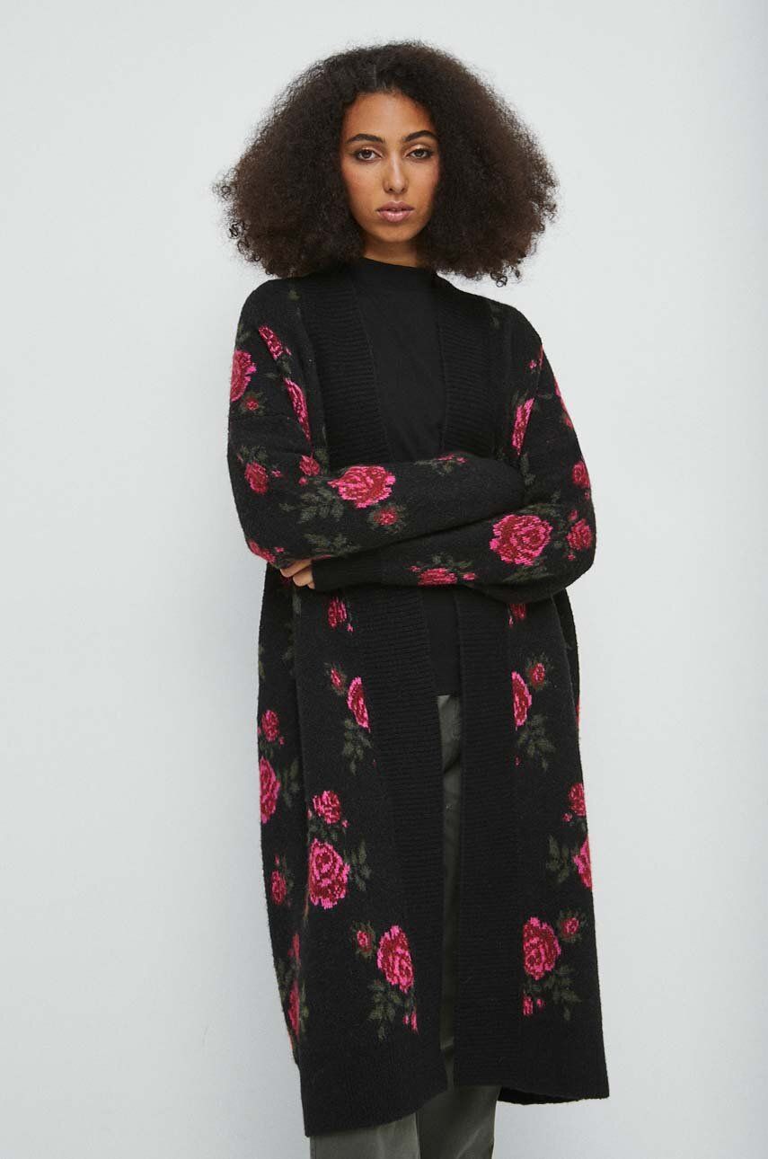 Medicine pulover femei, culoarea negru