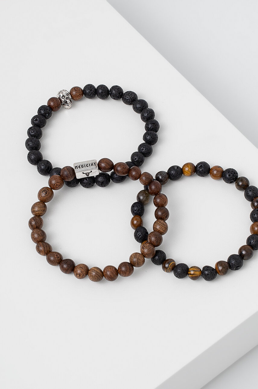 Medicine brățări 3-pack barbati