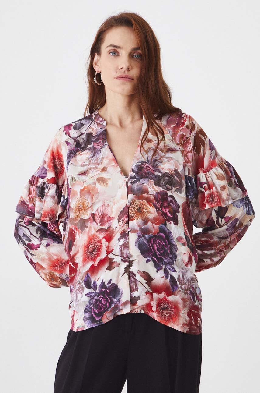 Medicine bluza femei, culoarea bej, modelator