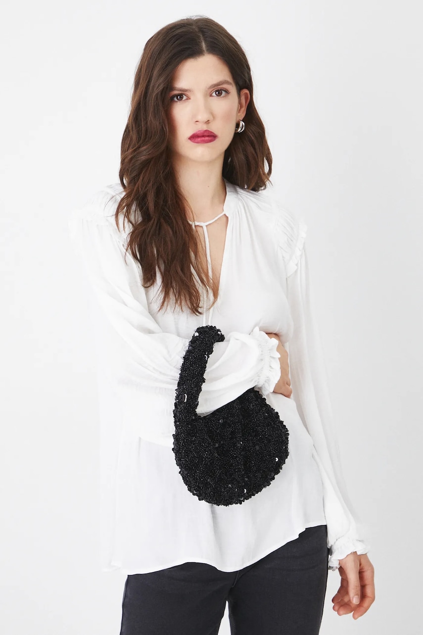 Medicine bluza femei, culoarea alb, neted Medicine bluza femei, culoarea alb, neted