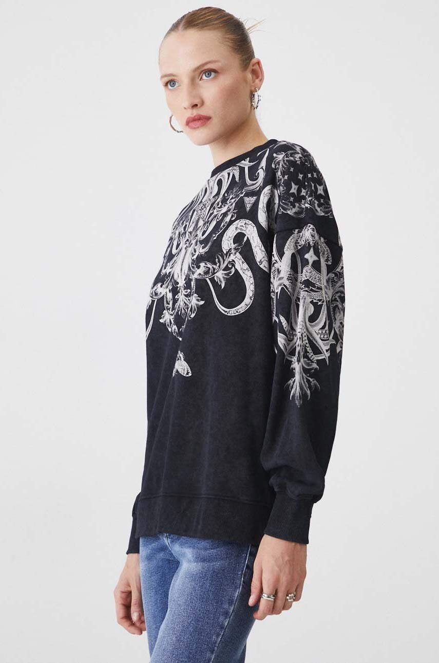Medicine bluza femei, culoarea gri, cu imprimeu Medicine bluza femei, culoarea gri, cu imprimeu