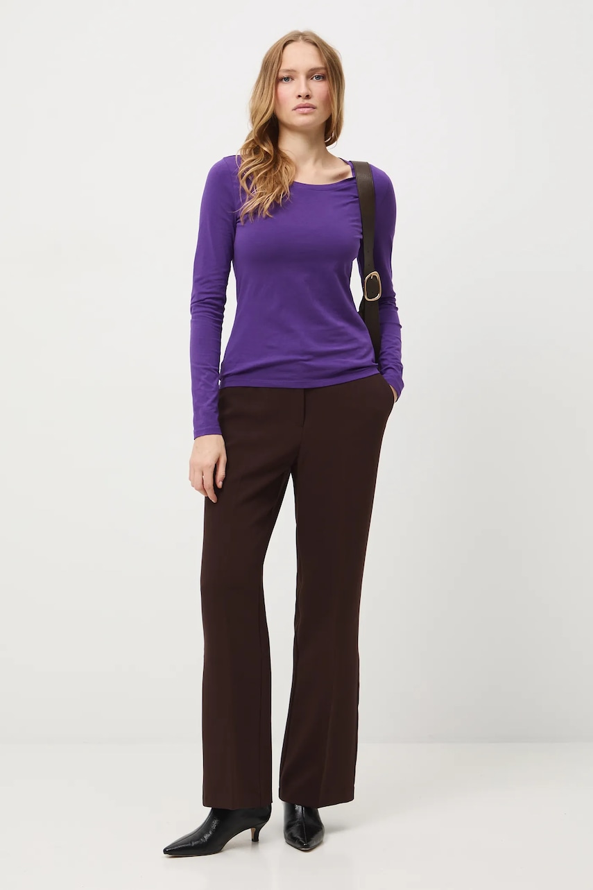 Medicine longsleeve culoarea violet