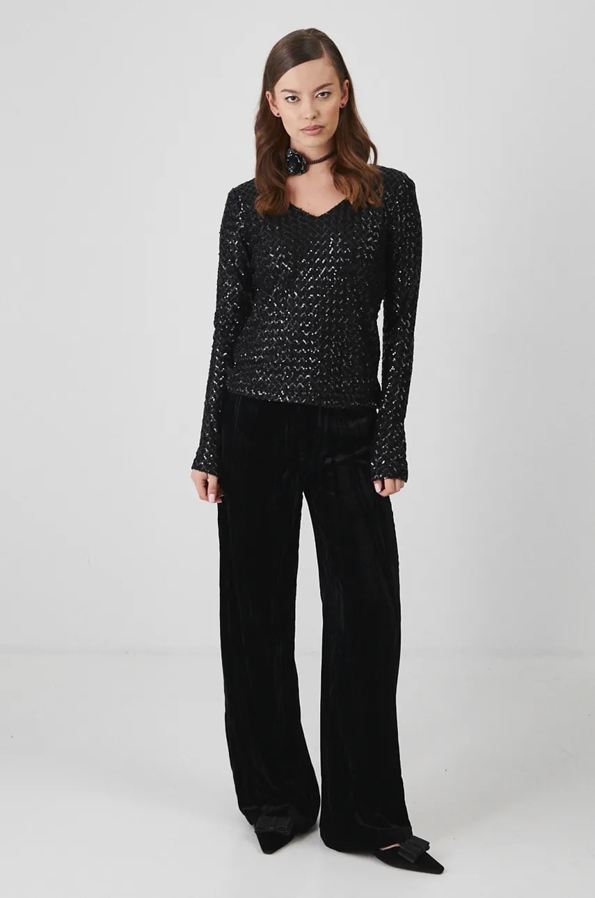 Medicine longsleeve femei, culoarea negru Medicine longsleeve femei, culoarea negru