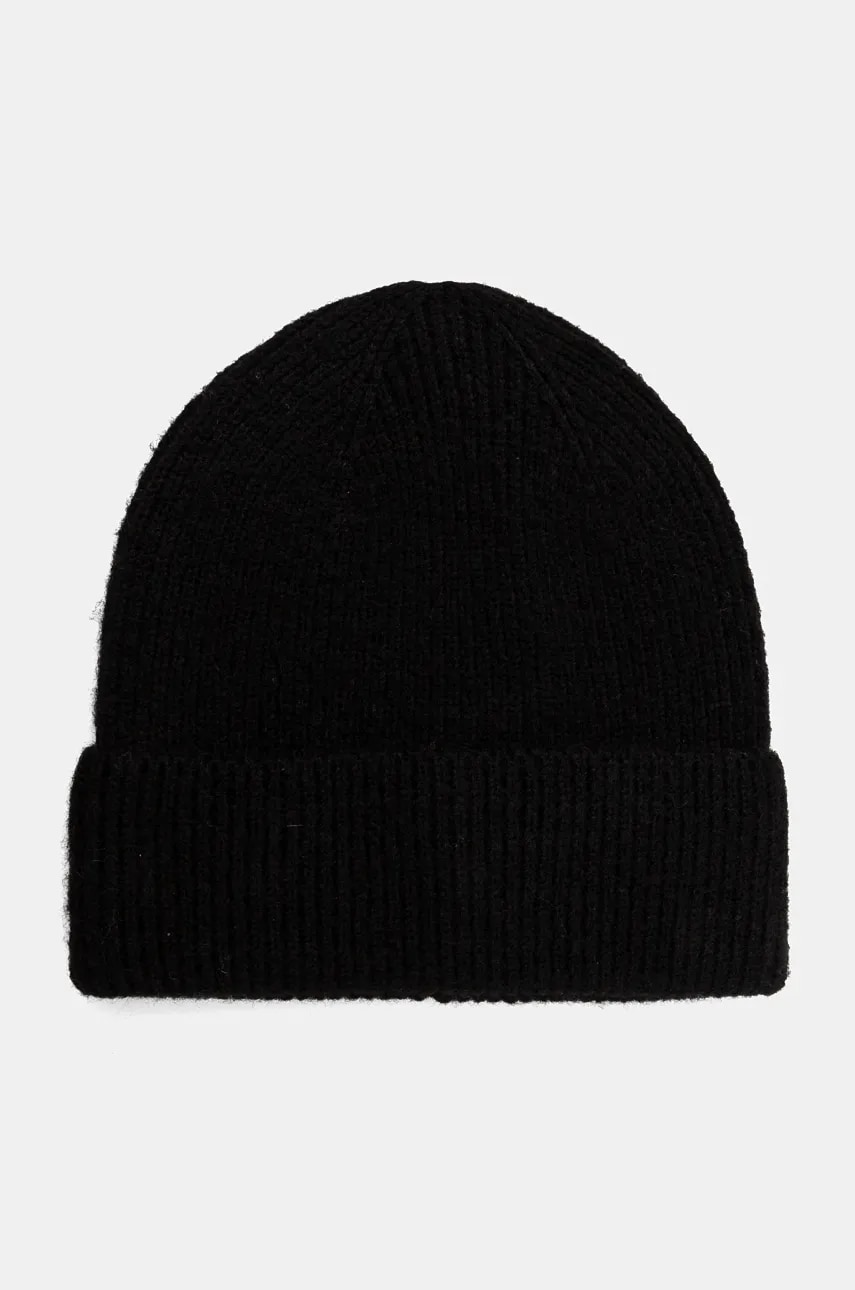 Medicine caciula din amestec de lana femei, culoarea negru, din tricot gros Medicine caciula din amestec de lana femei, culoarea negru, din tricot gros