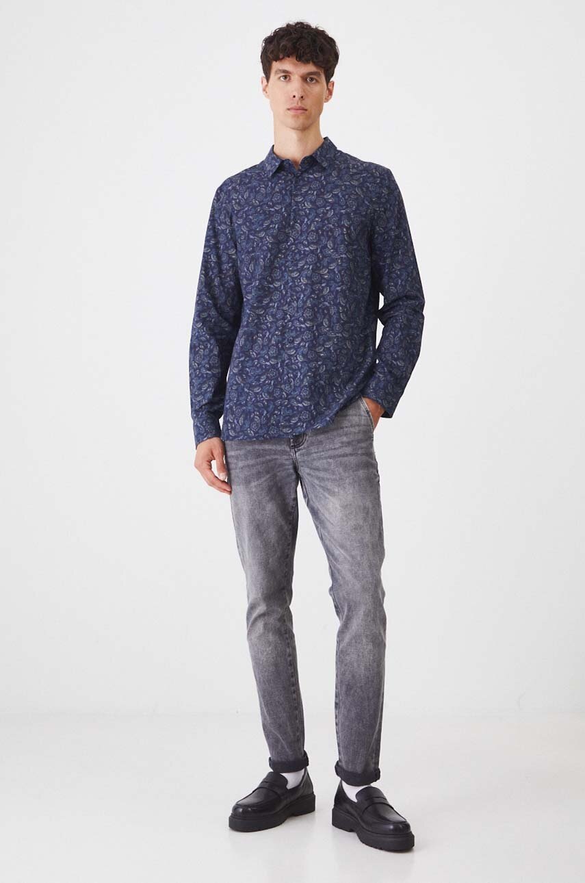 Πουκάμισο Medicine χρώμα: ναυτικό μπλε φωτογραφία