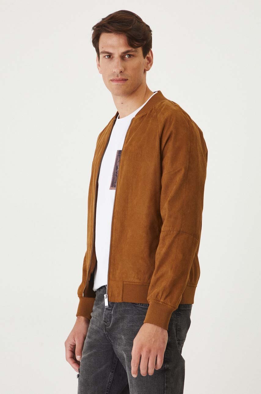 Μπουφάν Medicine χρώμα: καφέ φωτογραφία