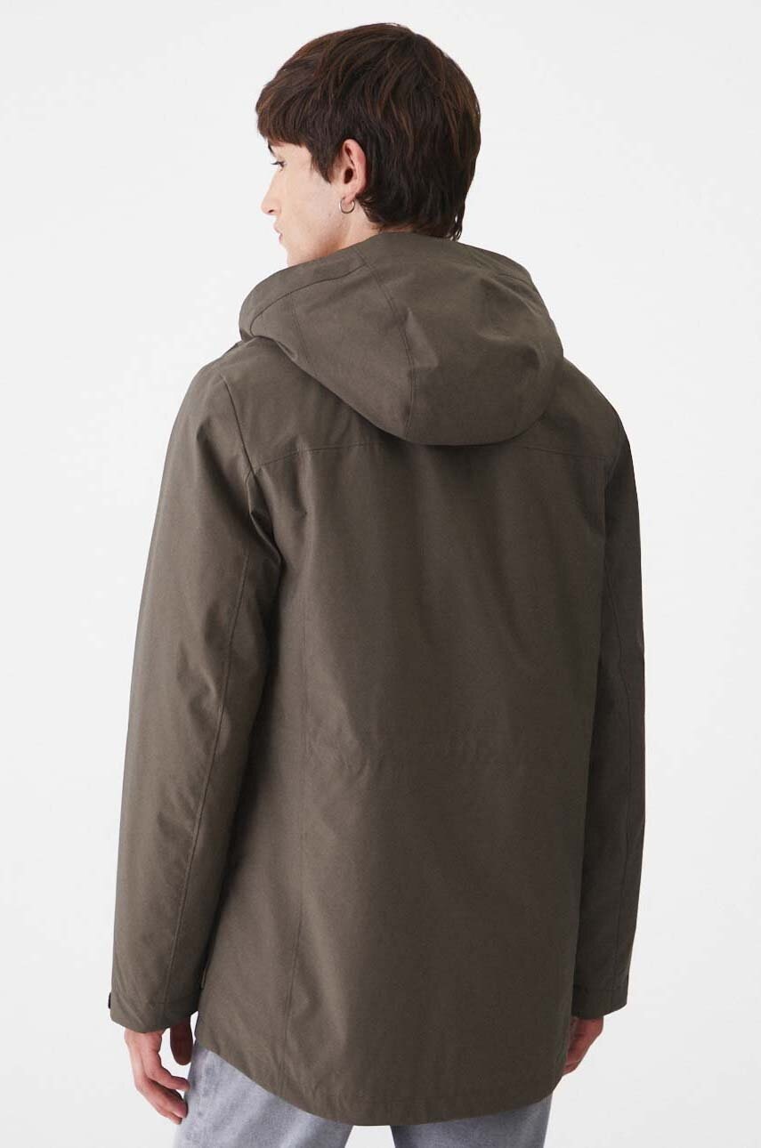 Medicine parka férfi, zöld, átmeneti termék 2. képe