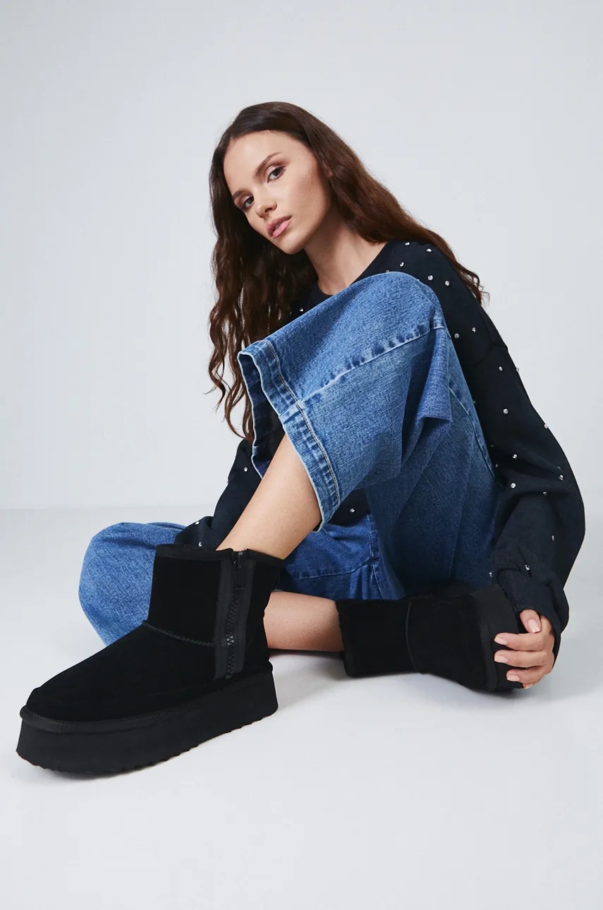 Medicine cizme de iarna culoarea negru