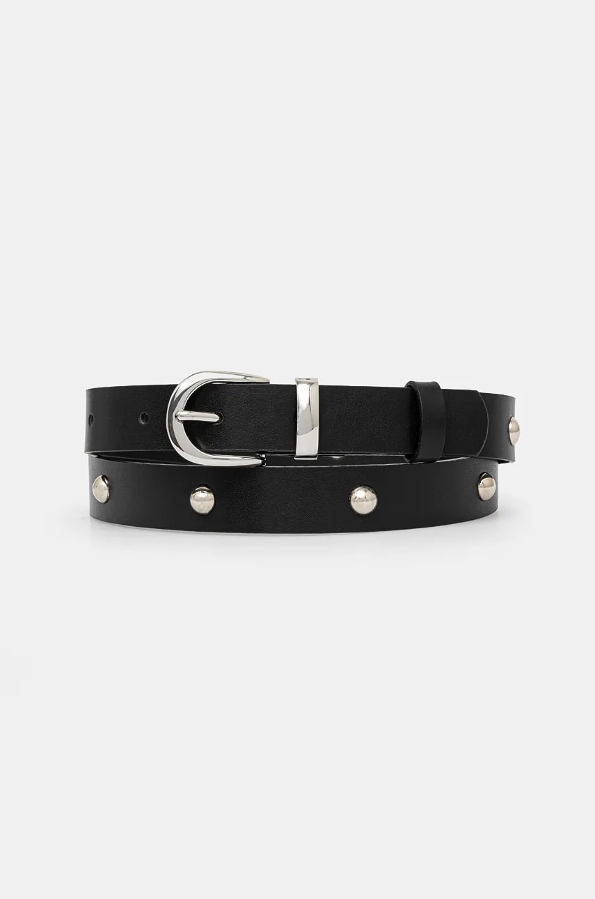 Medicine curea de piele femei, culoarea negru Medicine curea de piele femei, culoarea negru