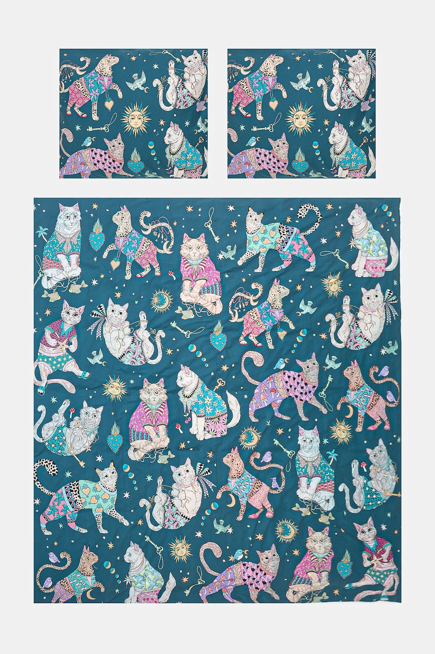 Medicine un set de lenjerie de pat din bumbac