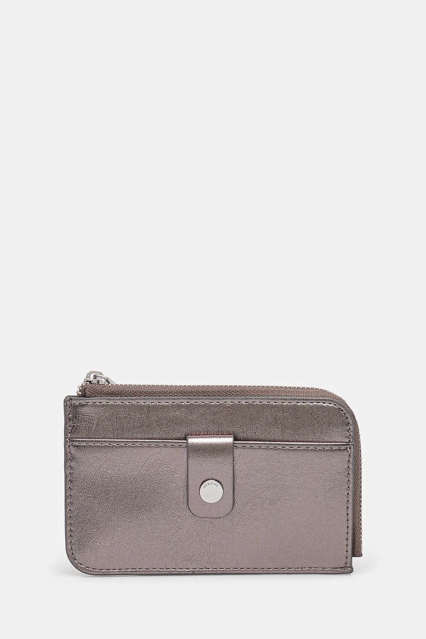 Medicine card holder femei, culoarea auriu