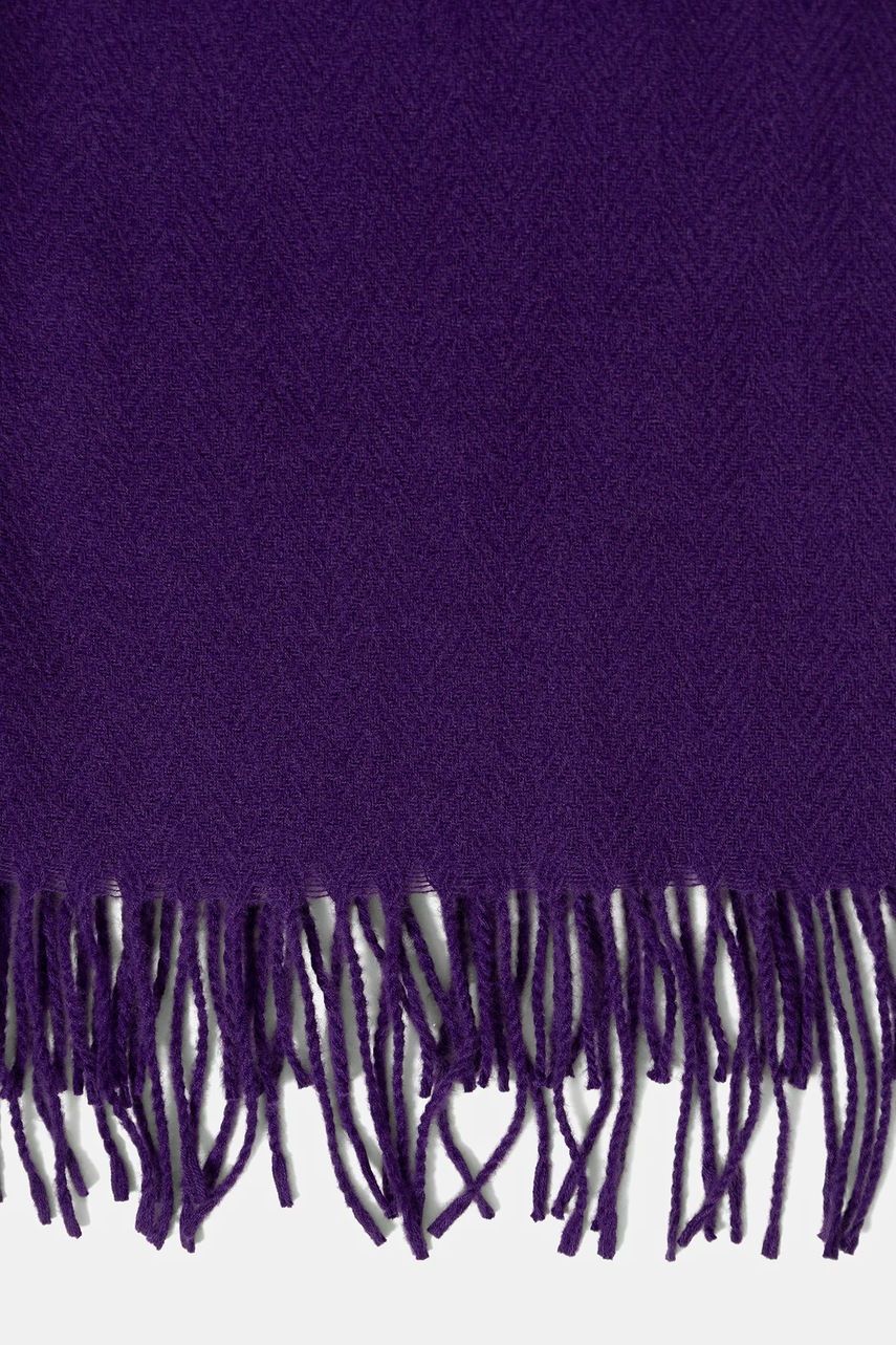 Шарф Medicine цвет фиолетовый однотонная