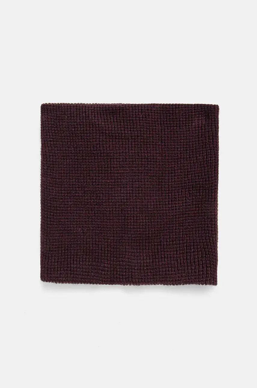 Medicine fular din amestec de lana culoarea bordo, neted Medicine fular din amestec de lana culoarea bordo, neted