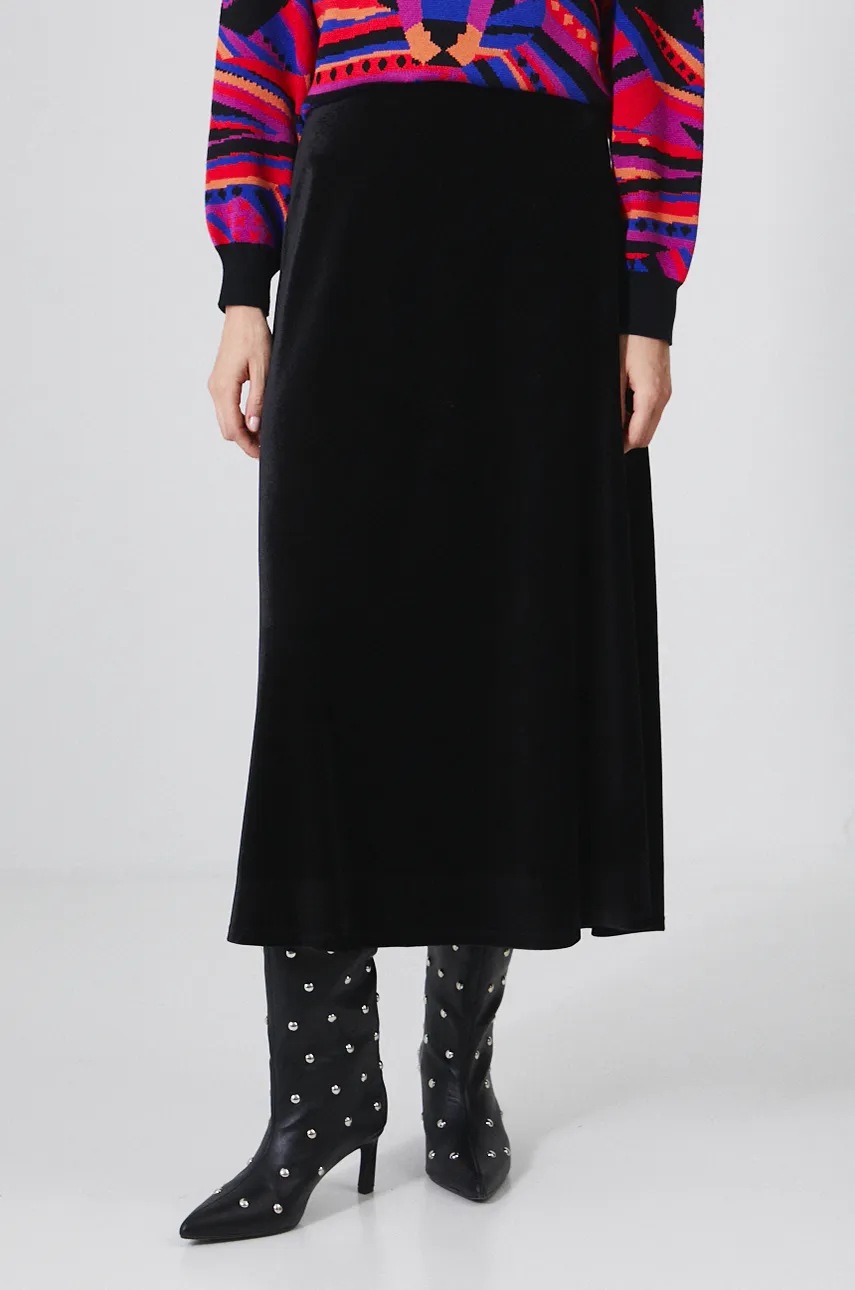 Юбка Medicine цвет чёрный midi прямая