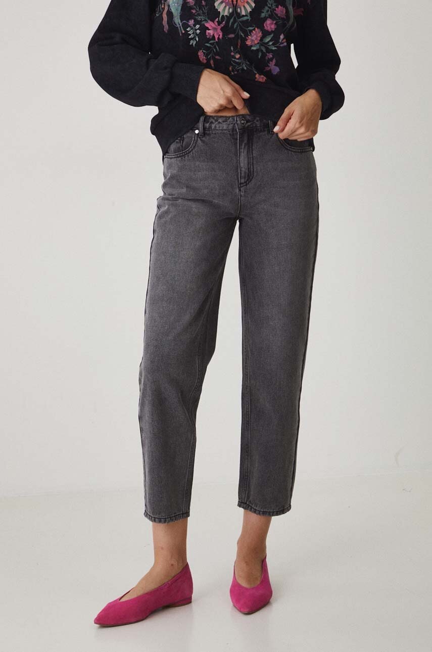 Medicine jeansi femei, culoarea gri Medicine jeansi femei, culoarea gri