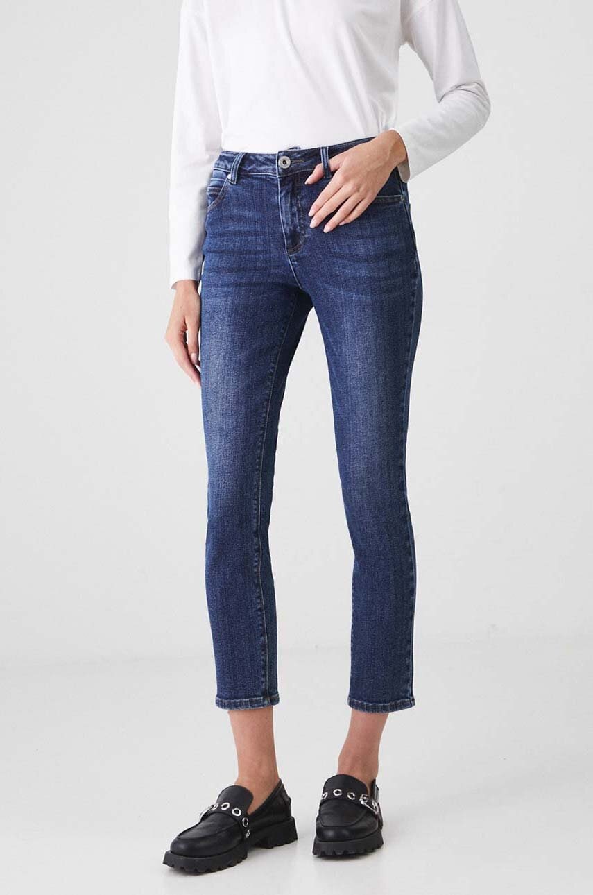 Medicine jeans femei, culoarea bleumarin Medicine jeans femei, culoarea bleumarin