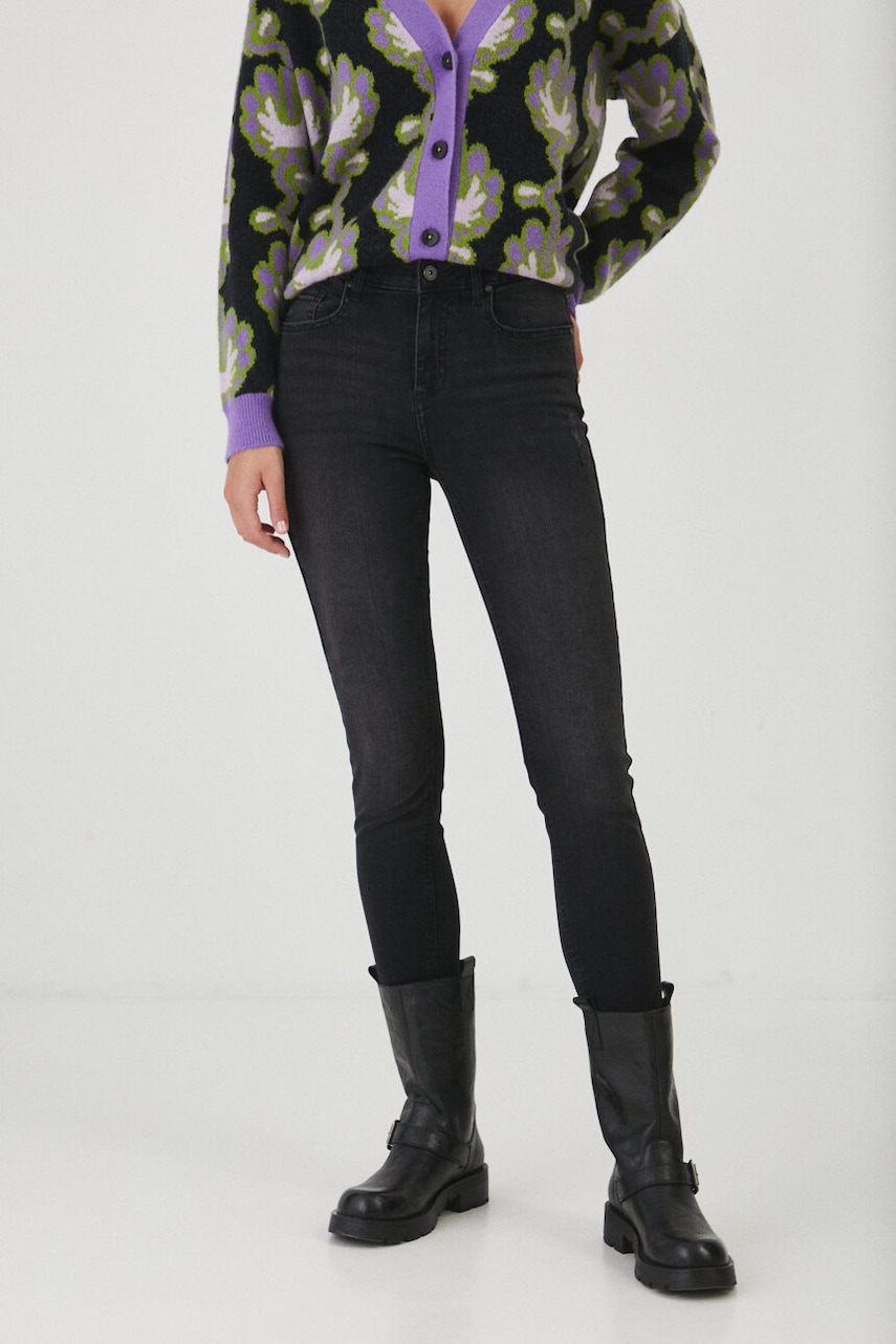 Medicine jeansi culoarea negru