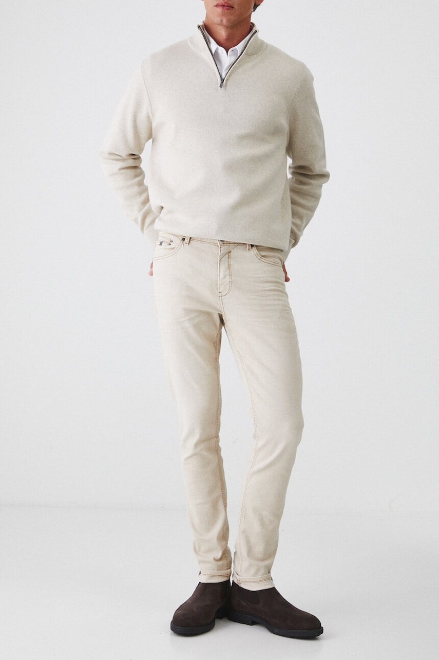 Medicine jeansi barbati, culoarea bej Medicine jeansi barbati, culoarea bej
