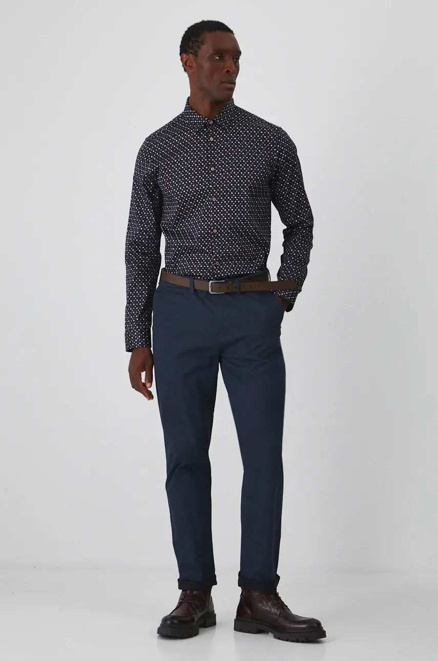 Брюки Medicine мужские цвет синий фасон chinos Брюки Medicine мужские цвет синий фасон chinos