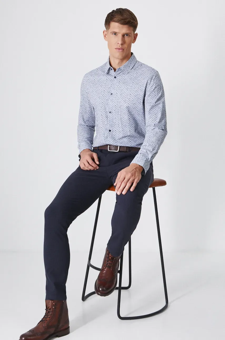 Брюки Medicine мужские цвет синий фасон chinos Брюки Medicine мужские цвет синий фасон chinos