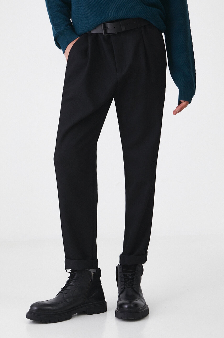 Medicine pantaloni barbati, culoarea negru, drept Medicine pantaloni barbati, culoarea negru, drept