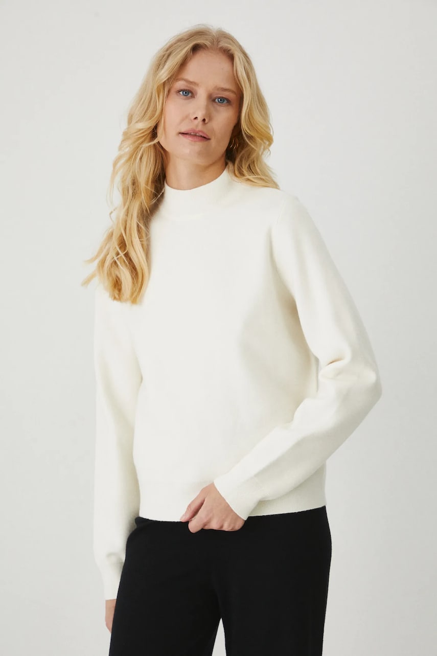 Medicine pulover femei, culoarea bej, light, cu turtleneck Medicine pulover femei, culoarea bej, light, cu turtleneck
