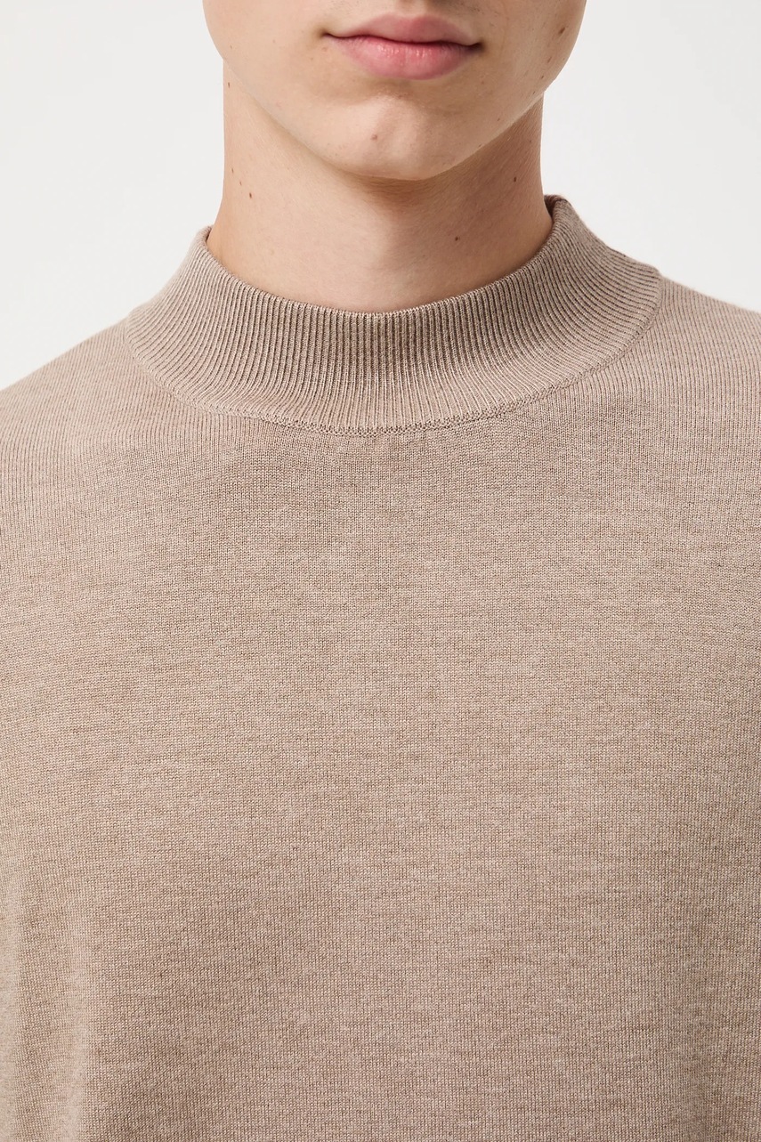 Πουλόβερ Medicine χρώμα: μπεζ φωτογραφία