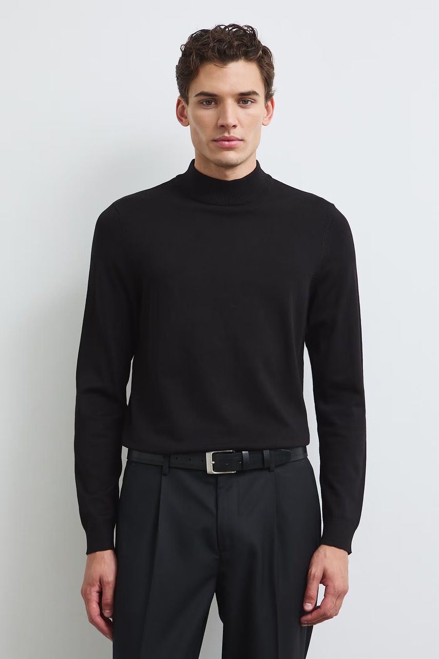 Svetr pánský černá barva