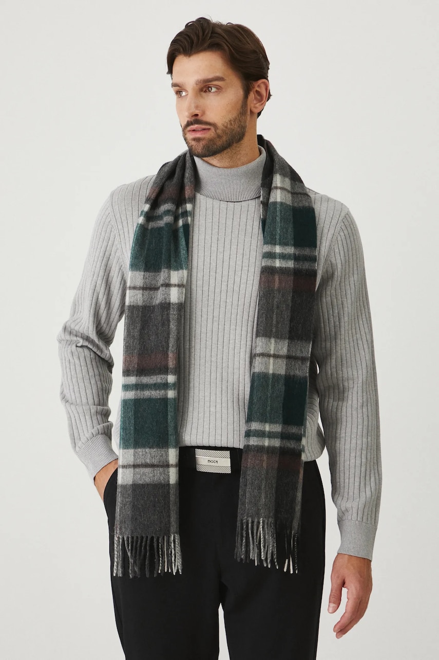 Medicine pulover barbati, culoarea gri, cu guler Medicine pulover barbati, culoarea gri, cu guler