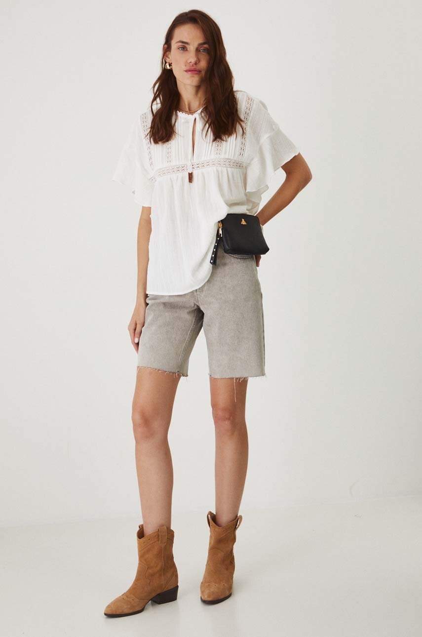 Τζιν σορτς Medicine χρώμα: γκρι φωτογραφία