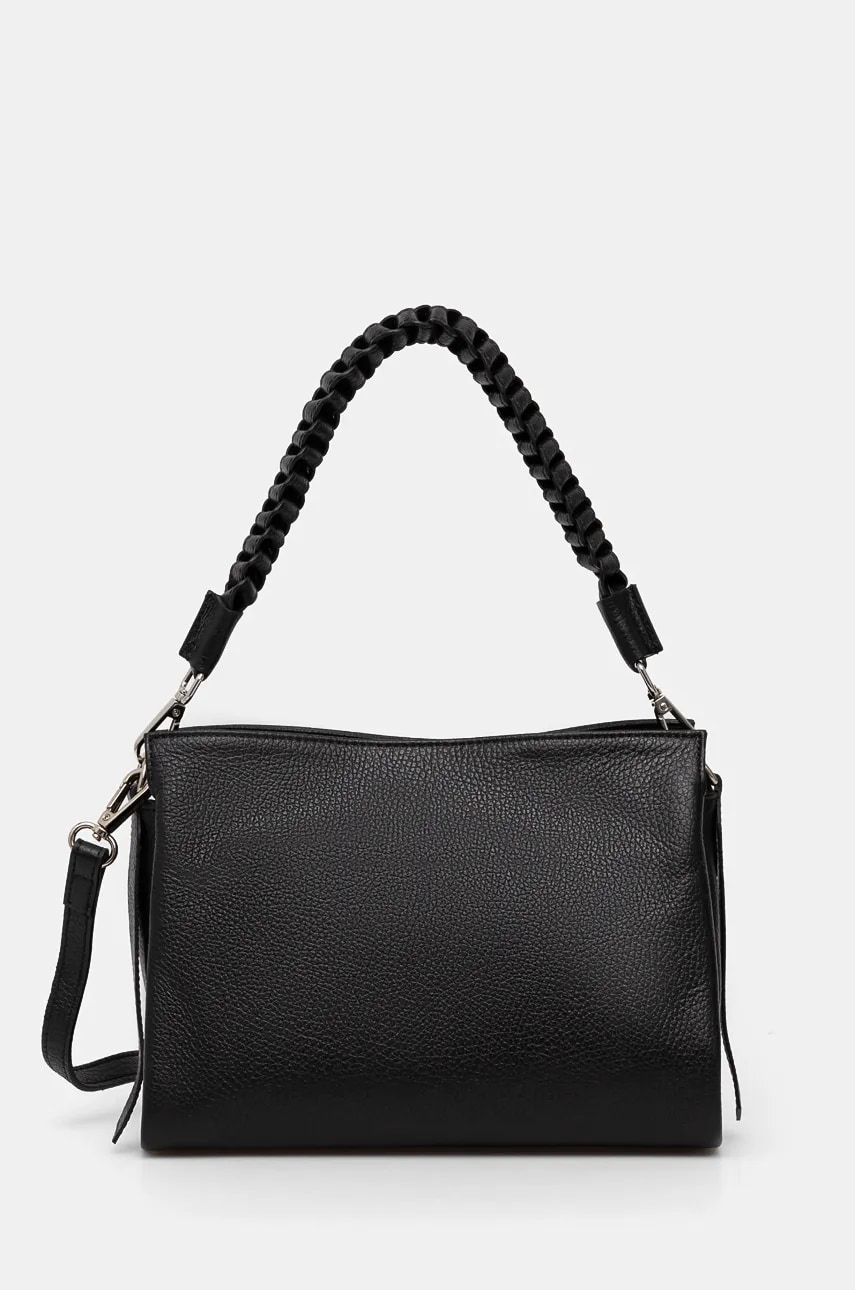 Medicine poseta de piele culoarea negru Medicine poseta de piele culoarea negru