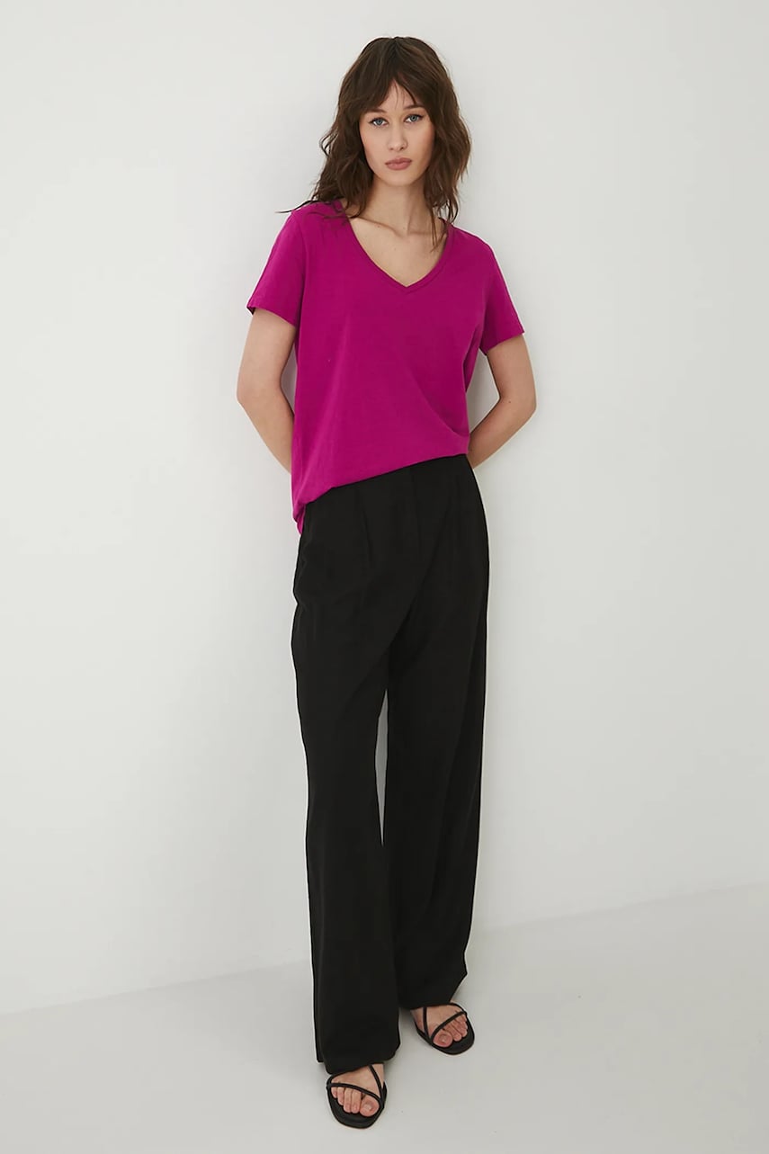 Medicine tricou femei, culoarea violet Medicine tricou femei, culoarea violet