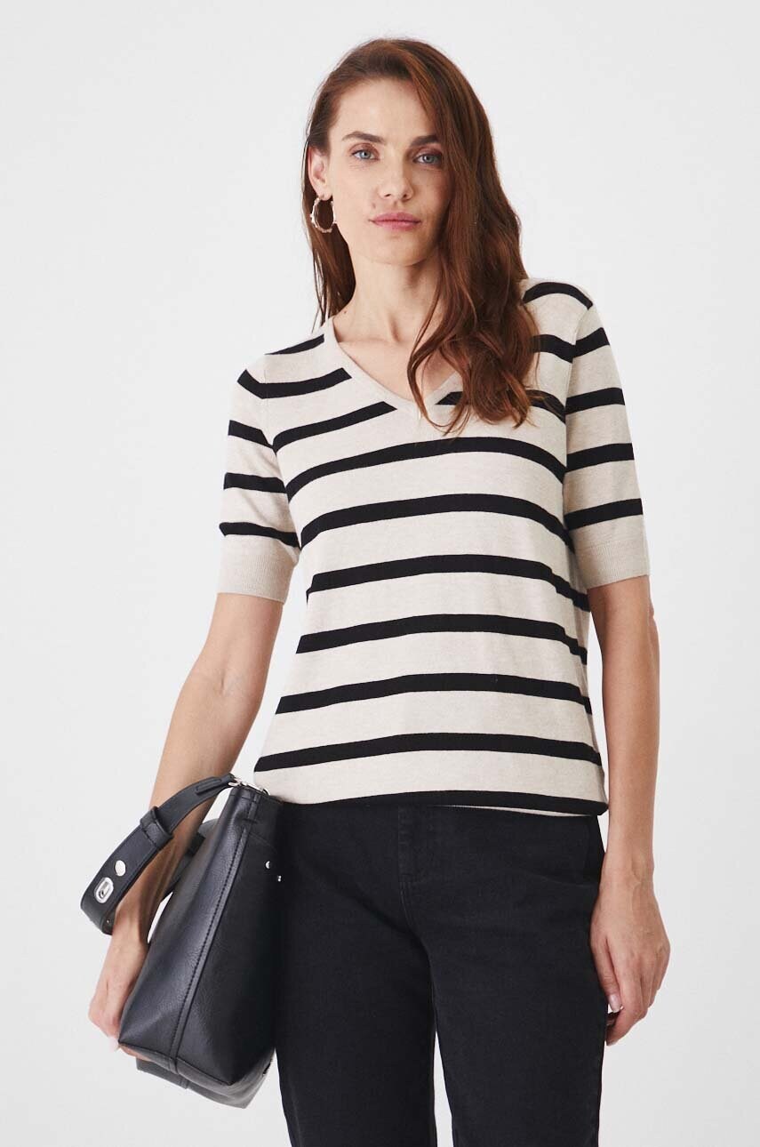 Medicine tricou femei, culoarea bej