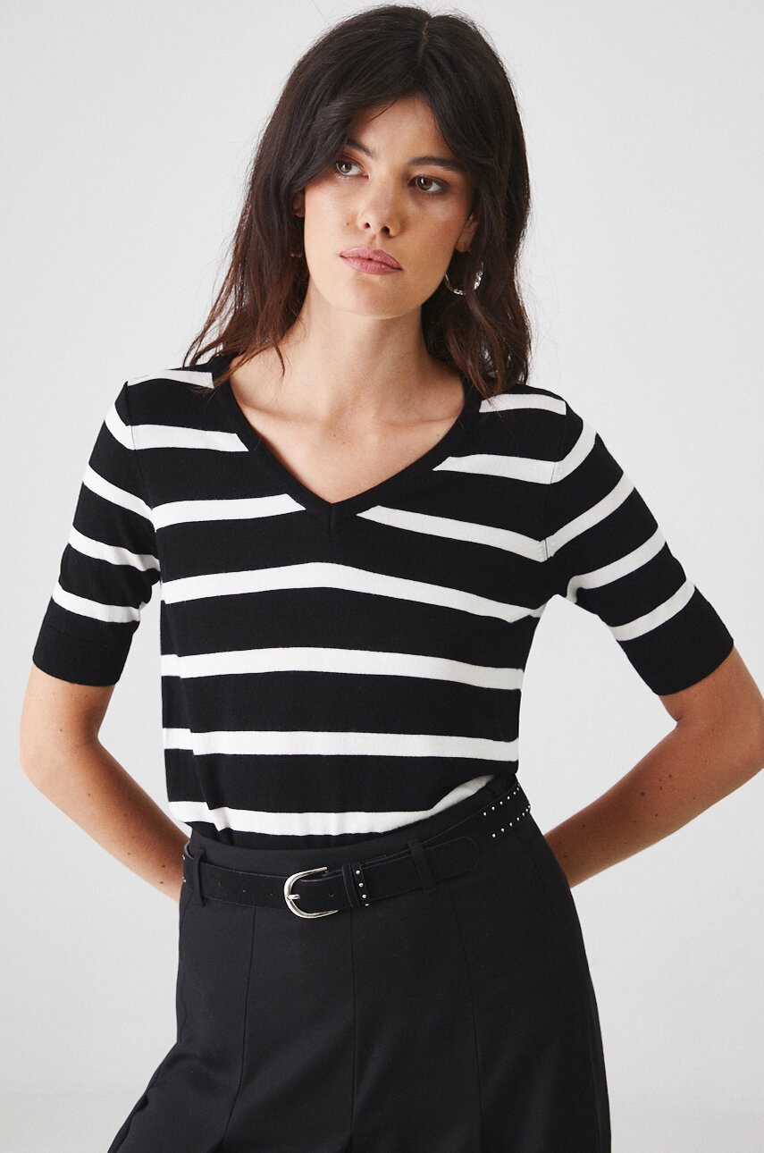 Medicine tricou femei, culoarea negru