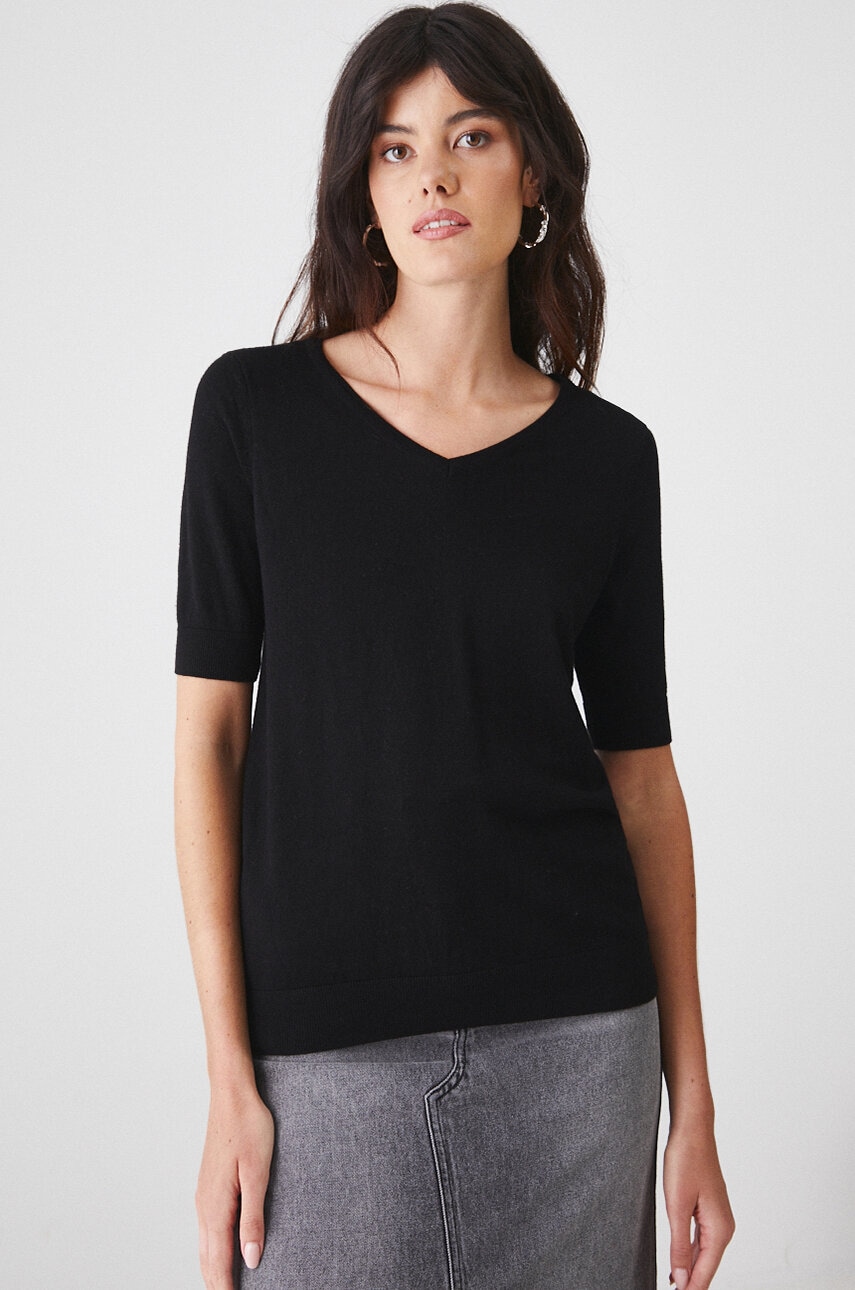 Medicine tricou femei, culoarea negru