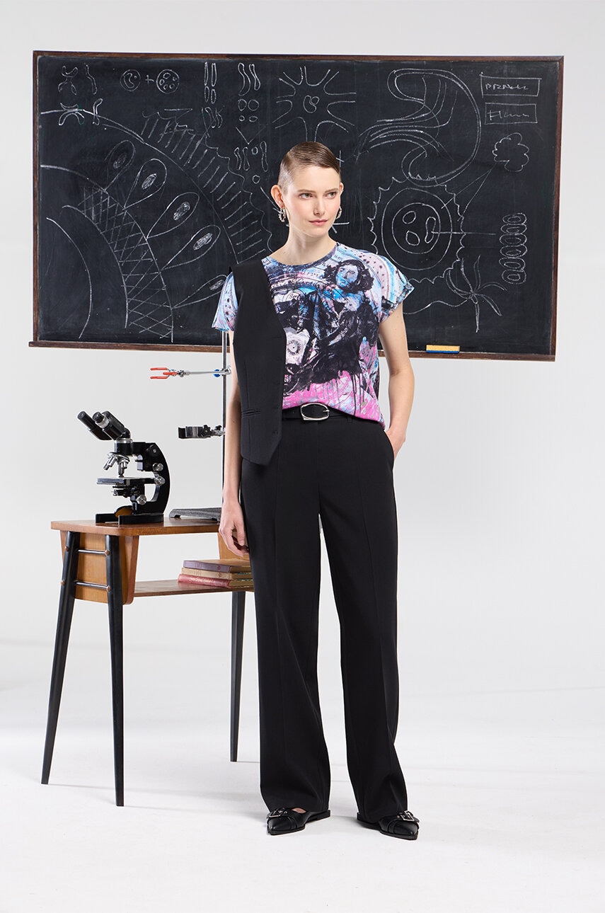 Medicine tricou din bumbac femei