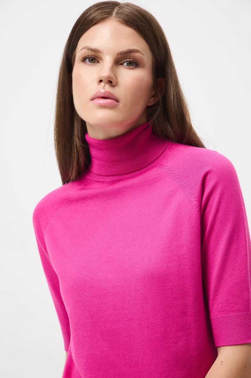 Medicine tricou culoarea roz, cu guler