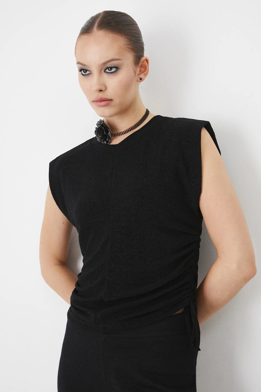 Medicine tricou femei, culoarea negru