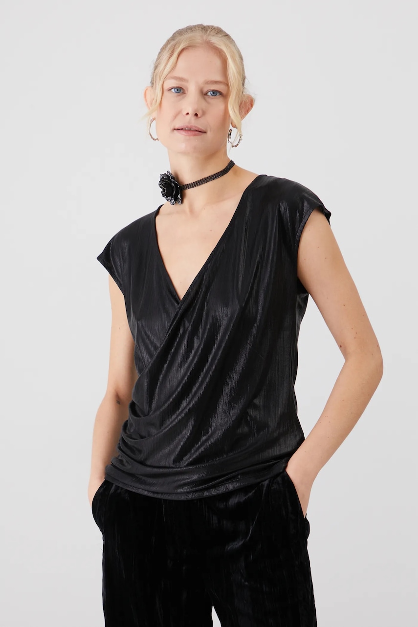 Medicine tricou femei, culoarea negru