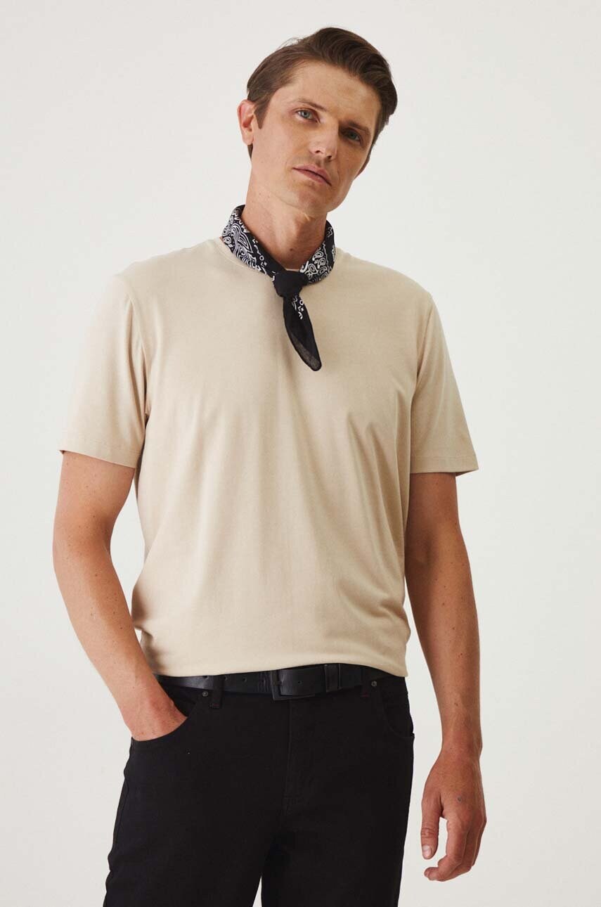 Medicine tricou barbati, culoarea bej, neted Medicine tricou barbati, culoarea bej, neted