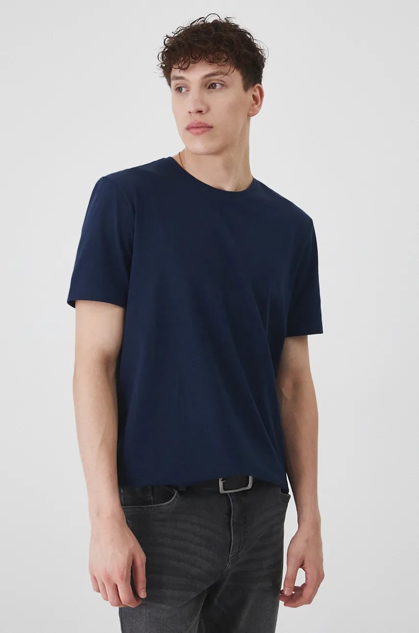 Medicine tricou bărbați, culoarea bleumarin, uni Medicine tricou bărbați, culoarea bleumarin, uni