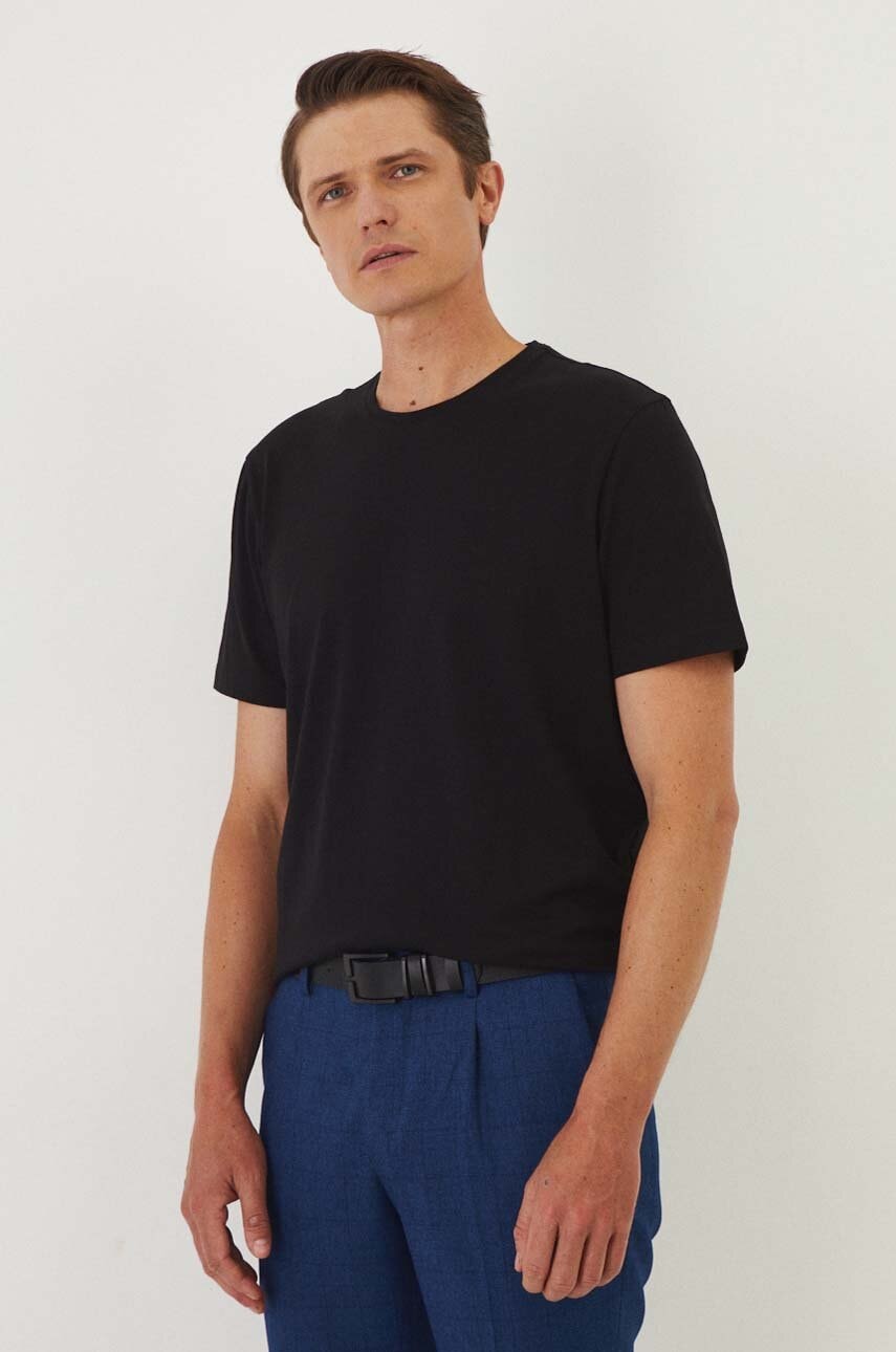 Medicine tricou barbati, culoarea negru, neted Medicine tricou barbati, culoarea negru, neted