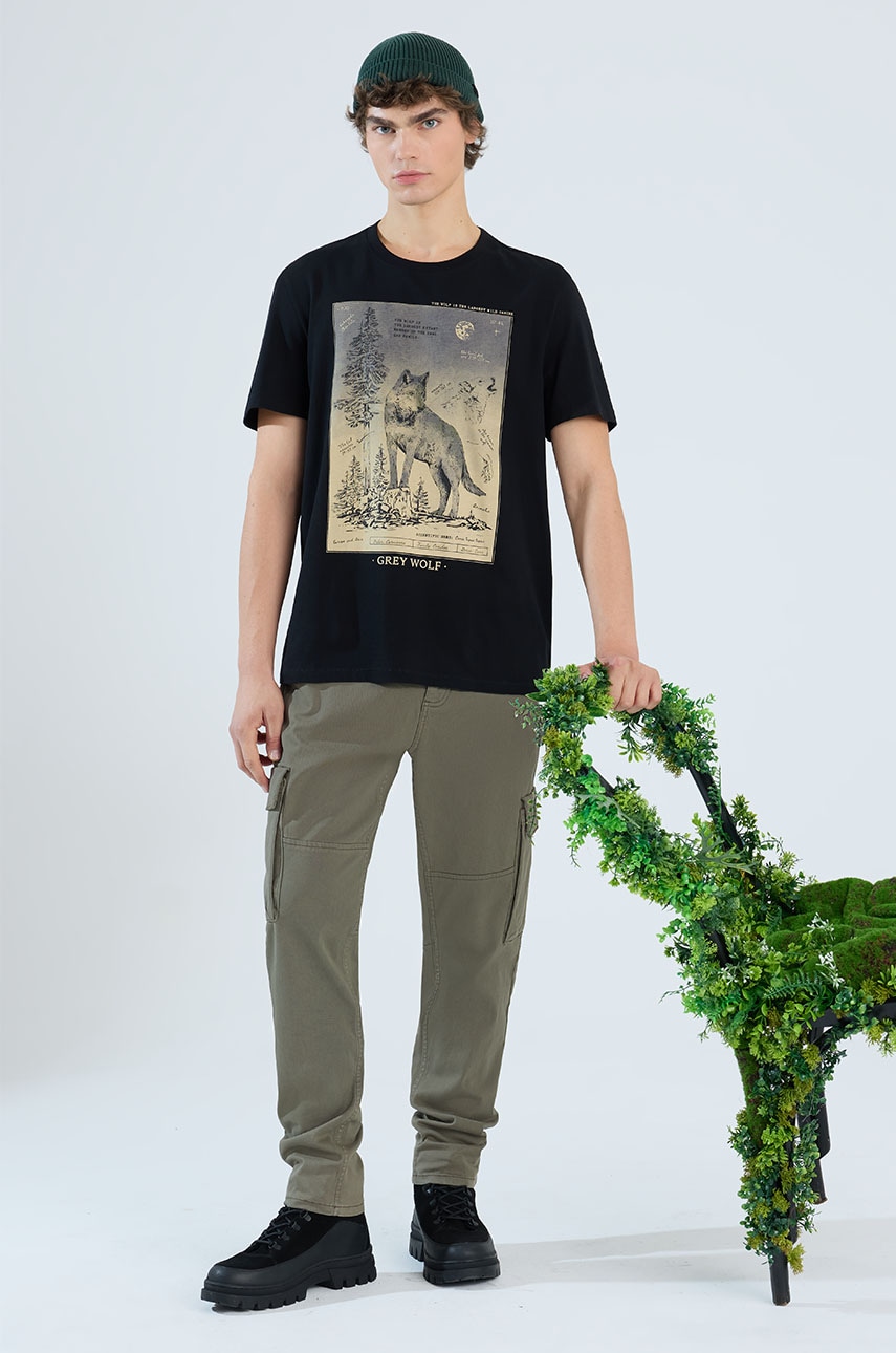 Medicine tricou din bumbac barbati, culoarea negru, cu imprimeu Medicine tricou din bumbac barbati, culoarea negru, cu imprimeu
