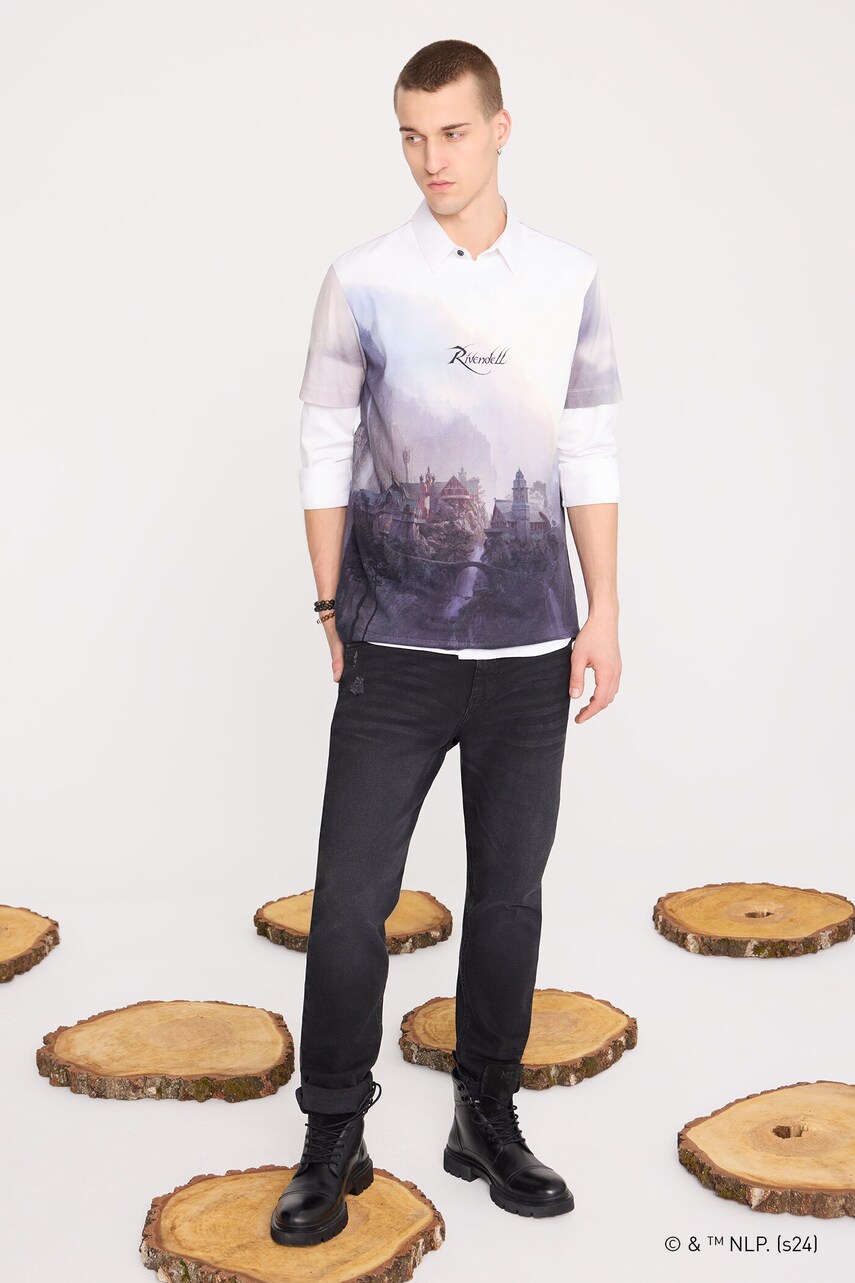 Medicine tricou din bumbac barbati, modelator